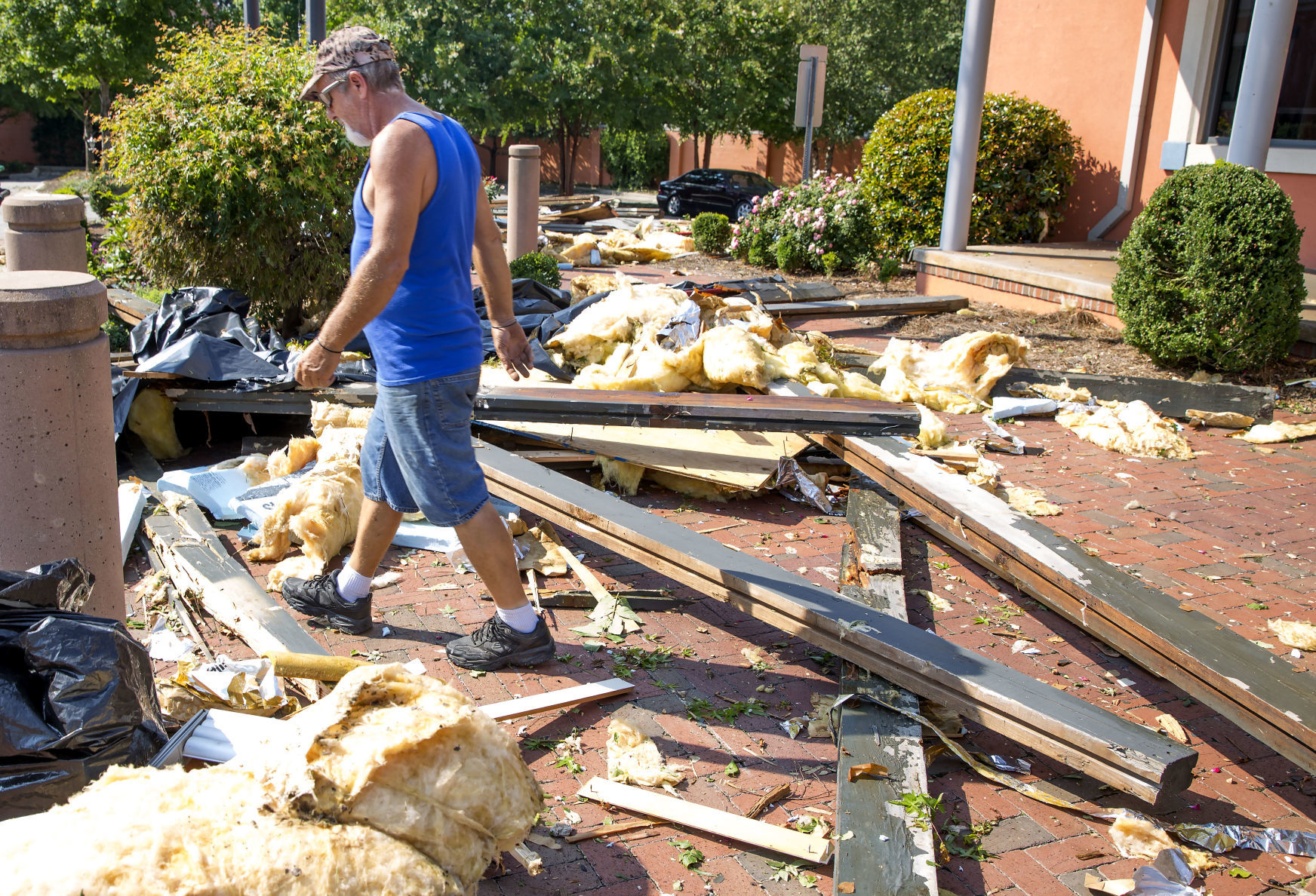 High Point cleans up from storm damage
